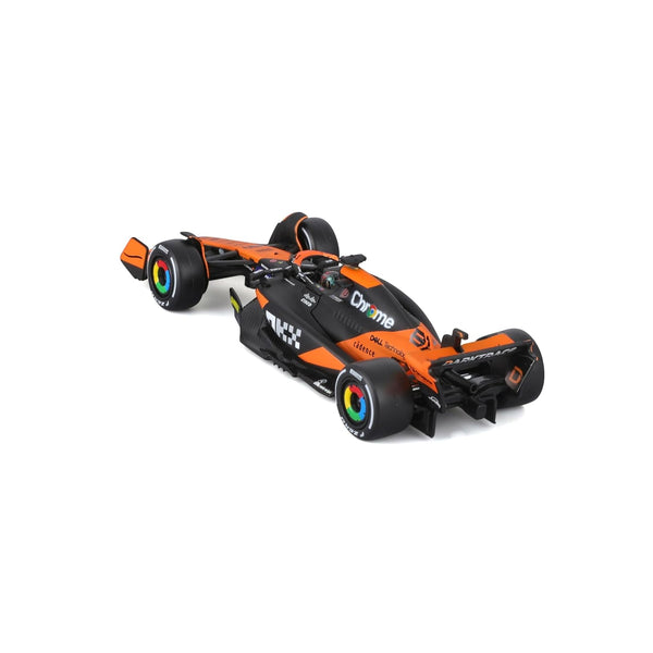 Bburago 1/43 Scale McLaren F1 Team MCL38 Miami Grand Prix 2024 Oscar Piastri Diecast Model Formula 1
