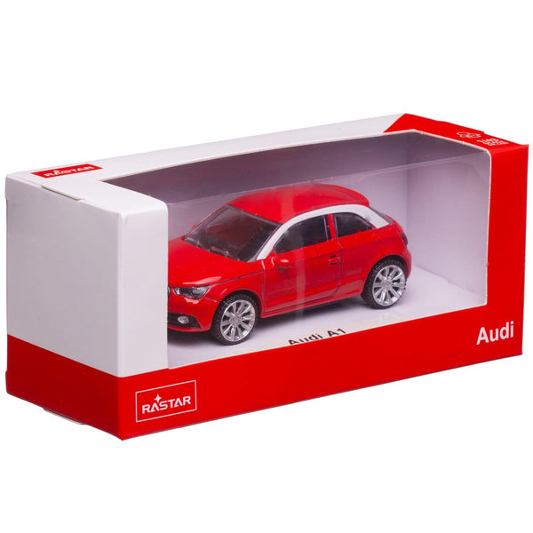 Rastar Audi A1 Die-Cast 1/43 Scale Model Assorted