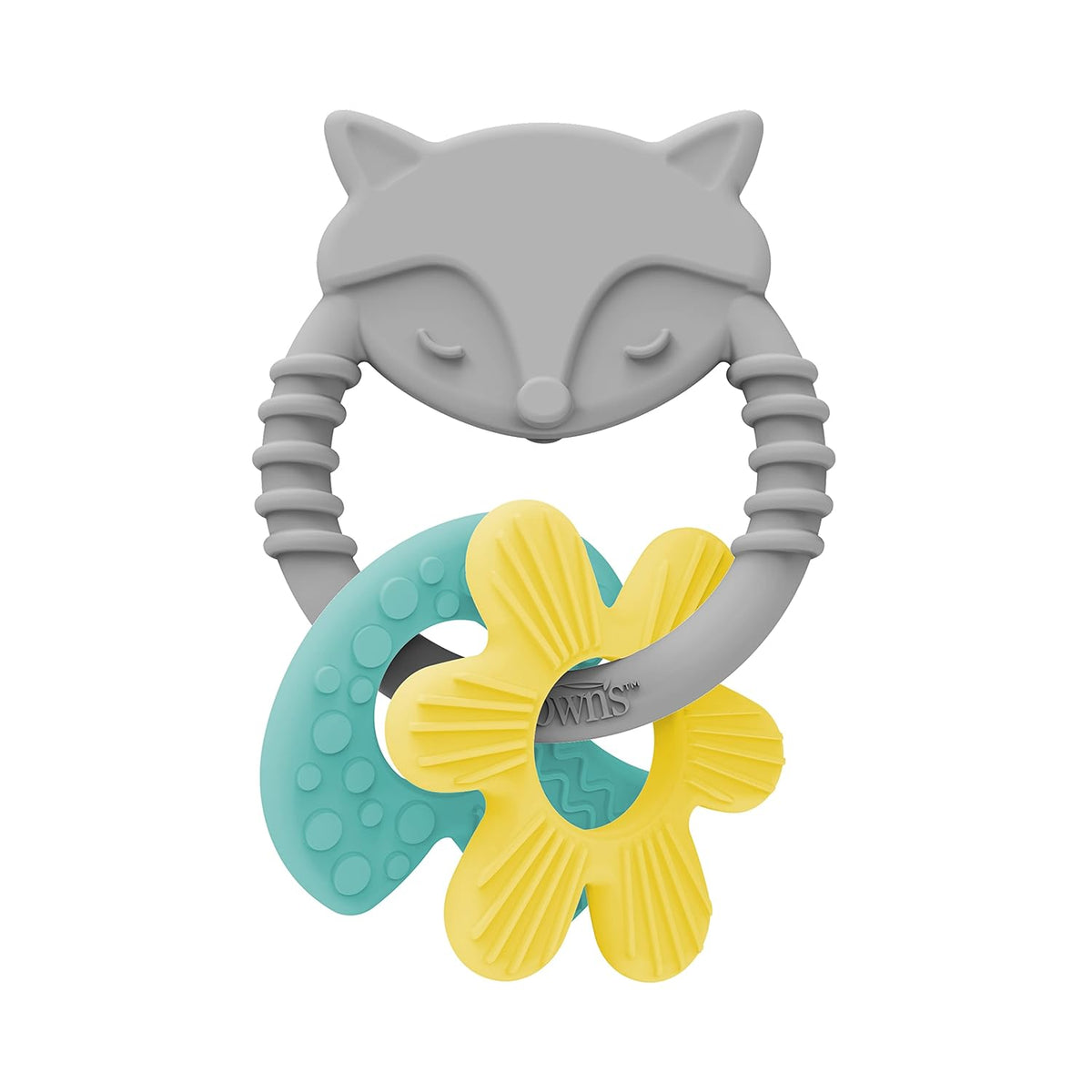 Dr Browns Learning Loop Fox Baby Teether Ring with Multiple Shapes & Textures