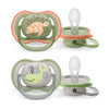 Philips Avent Ultra Air Soother (Pack Of 2 ) 6-18M