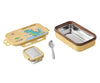 Youp Stainless Steel Yellow Color Kids Lunch Box - Dinosaur
