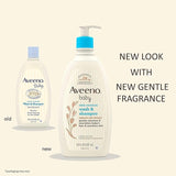 Aveeno Baby Daily Moisture Wash & Shampoo – 532 ml Pump