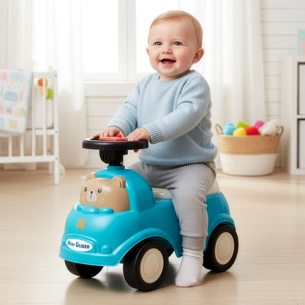 Mee Mee Mini Glider Kids Ride-On Car 1–3Y – Blue