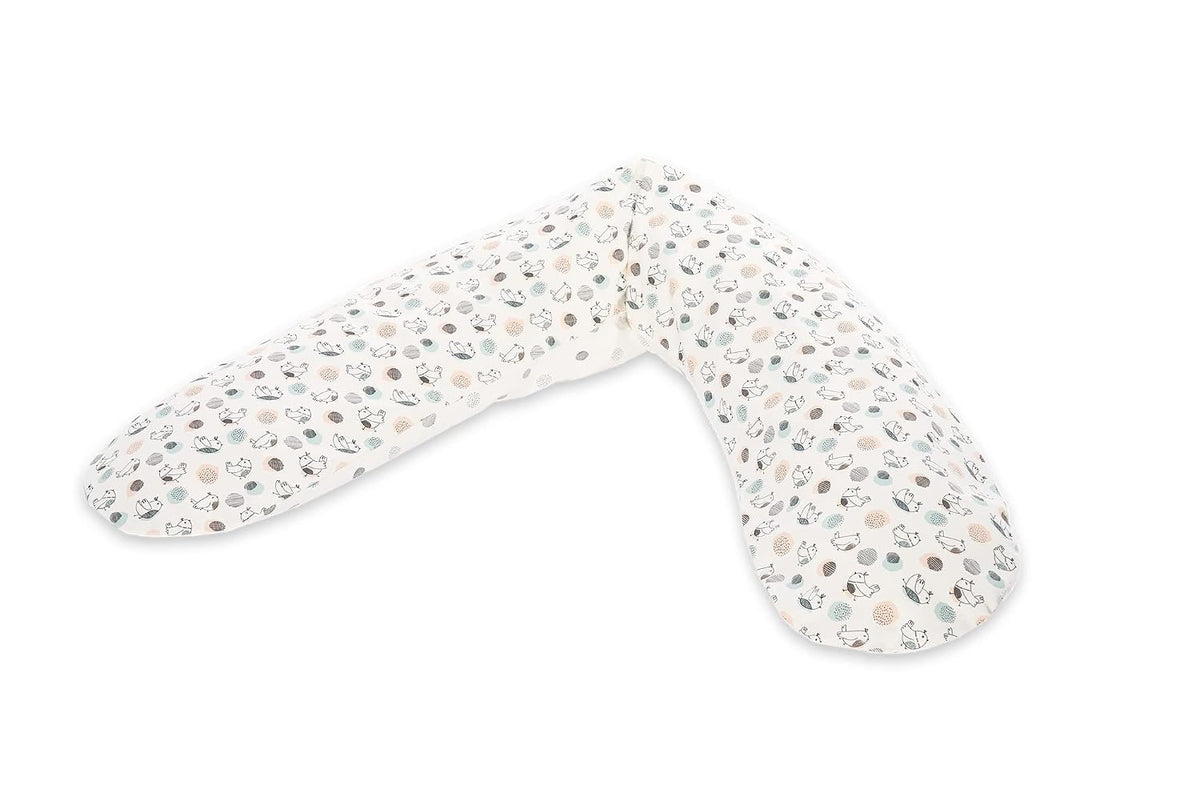 Theraline Original Maternity & Nursing Pillow 190 × 40 cm Flying Birdie White