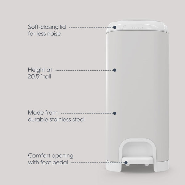 Diaper Genie® Select Pail - Grey