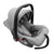 Hopop Carry Cot Cum Car Seat - Grey