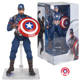 ZD Toys Marvel Avengers Endgame Captain America Series S 6–7 Inch – Multicolor