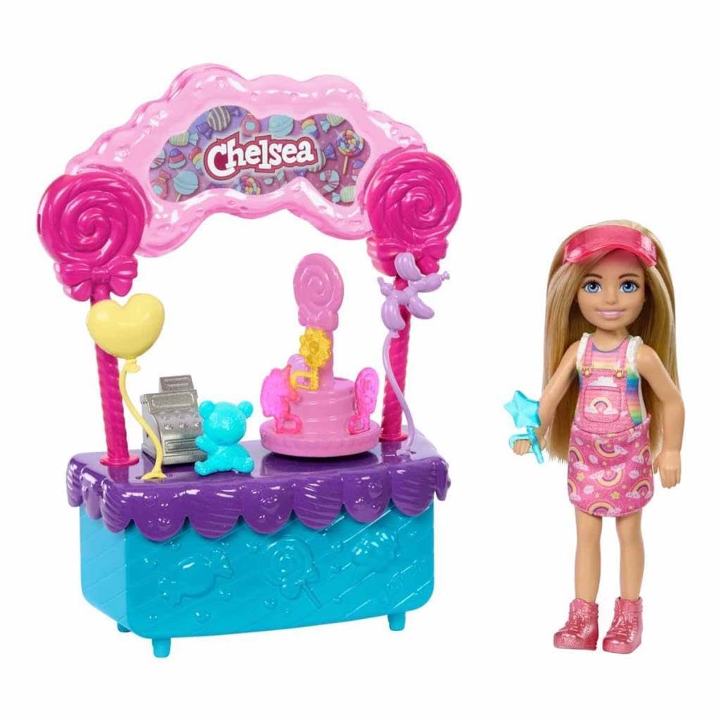 Barbie Chelsea Doll & Lollipop Stand Playset