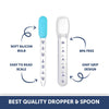 Hopop Medicine Spoon & Dropper - Blue