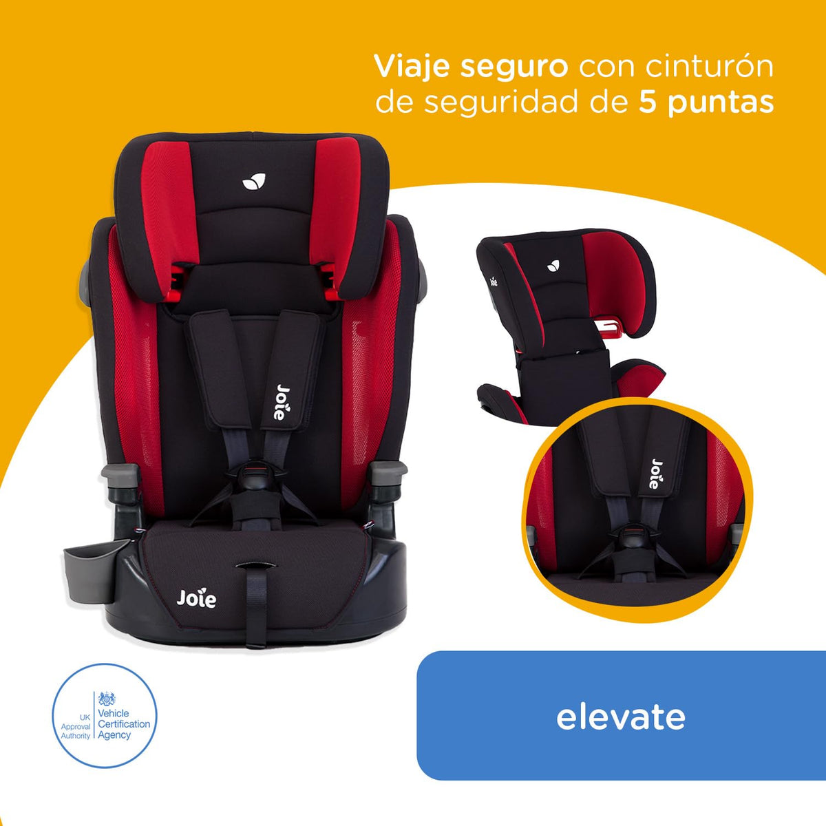Joie Elevate™ Car Seat – Cherry