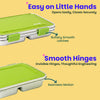 Basil Bento Neo 3 Compartment Lunchbox 1000 ml Matcha