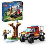 LEGO City 4X4 Fire Truck Rescue 5+ 97Pcs 60393