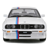Bburago 1:24 1988 BMW M3 E30 Diecast Model Car – White