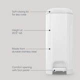 Diaper Genie Select Pail One Size Lily White
