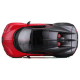 Maisto Bugatti Chiron Sport #16 Diecast Model Car 1:24 Red & Black