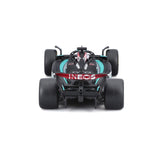 Bburago 2024 Mercedes-AMG W15 #63 George Russell 1:24 F1 Model with Acrylic Display Case