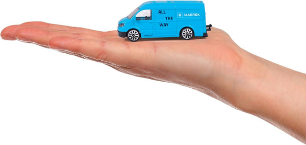 Majorette - Maersk Transport Vehicle With 3 Assment For Kids-Assorted