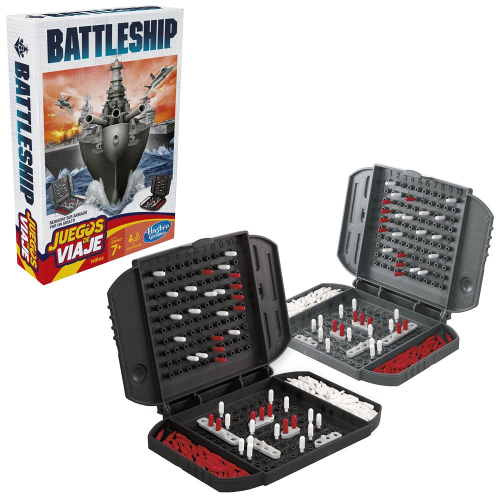 Hasbro Gaming Battleship Grab And Go Game