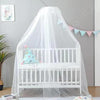 Hopop ® Baby Crib Mosquito Net, Nursery Hanging Mesh Net - White
