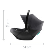 Britax Römer BABY-SAFE CORE Infant Car Seat 40–83 cm Midnight Grey