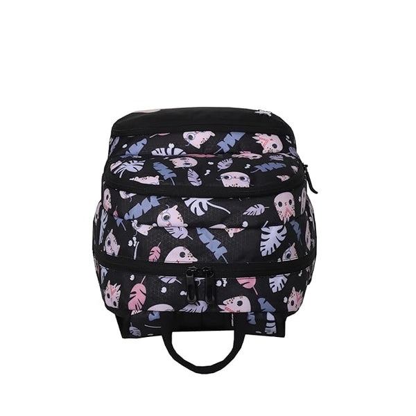 Arctic Fox Wink Kitty Kids School Backpack 21 Ltr. - Kitty Black