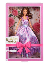 Barbie Signature Birthday Wishes Collectible Doll – Lilac Floral Dress