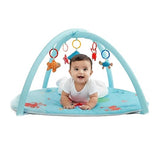 Nuluv Mermaid’s Cove Playgym for Babies, Soft Baby Play With Hanging Toy