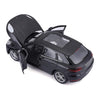 Bburago Porsche Macan Diecast Vehicle 1:24 Scale), (Model: 18-21077), Black