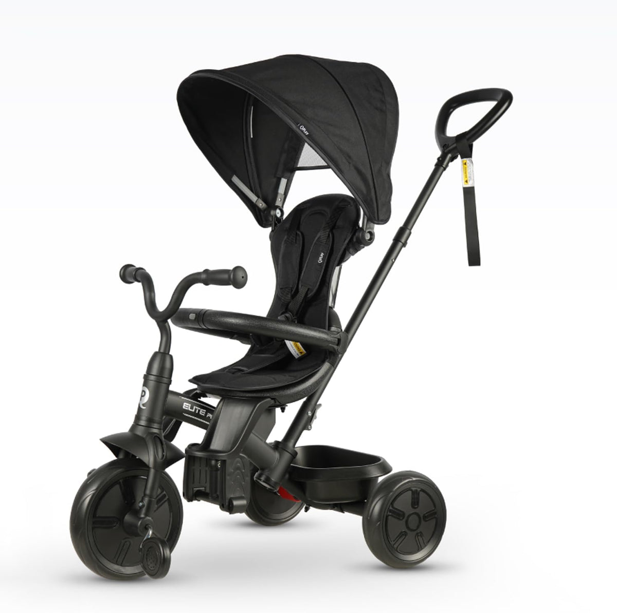 QPlay Elite Platinum 6-in-1 Trike 10-72 Months Black