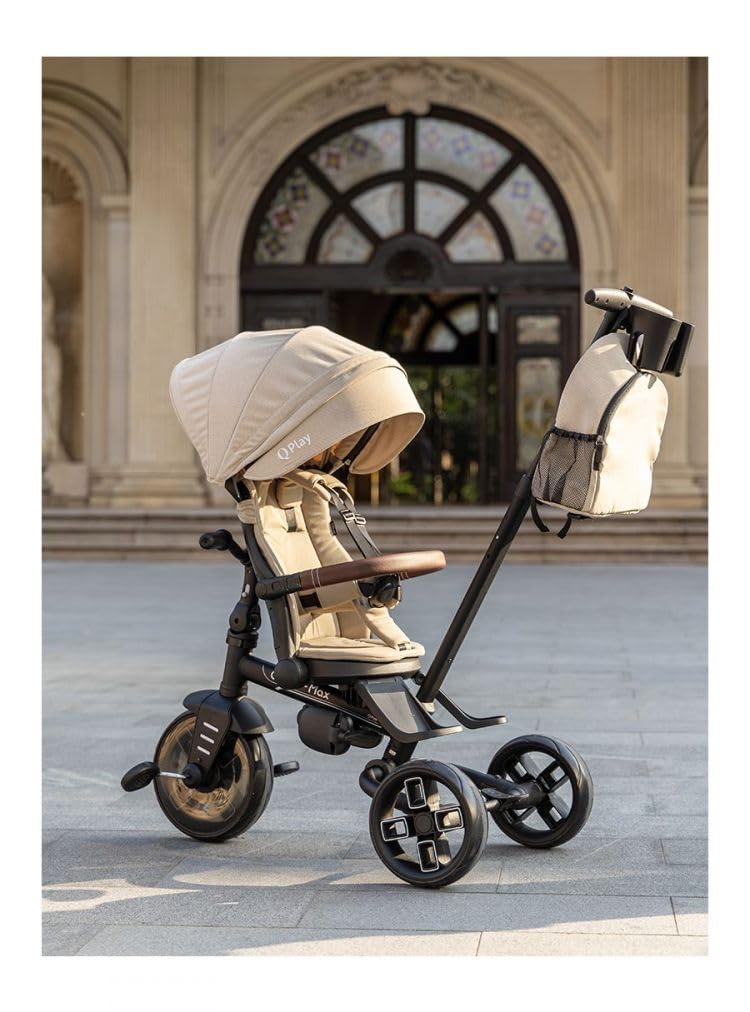 QPlay Comfo Max 7-in-1 Trike 10–72 Months Coffee