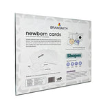 Brainsmith Shapes Newborn High Contrast Flash Cards Set of 10 Cards 26 × 22 cm Black & White