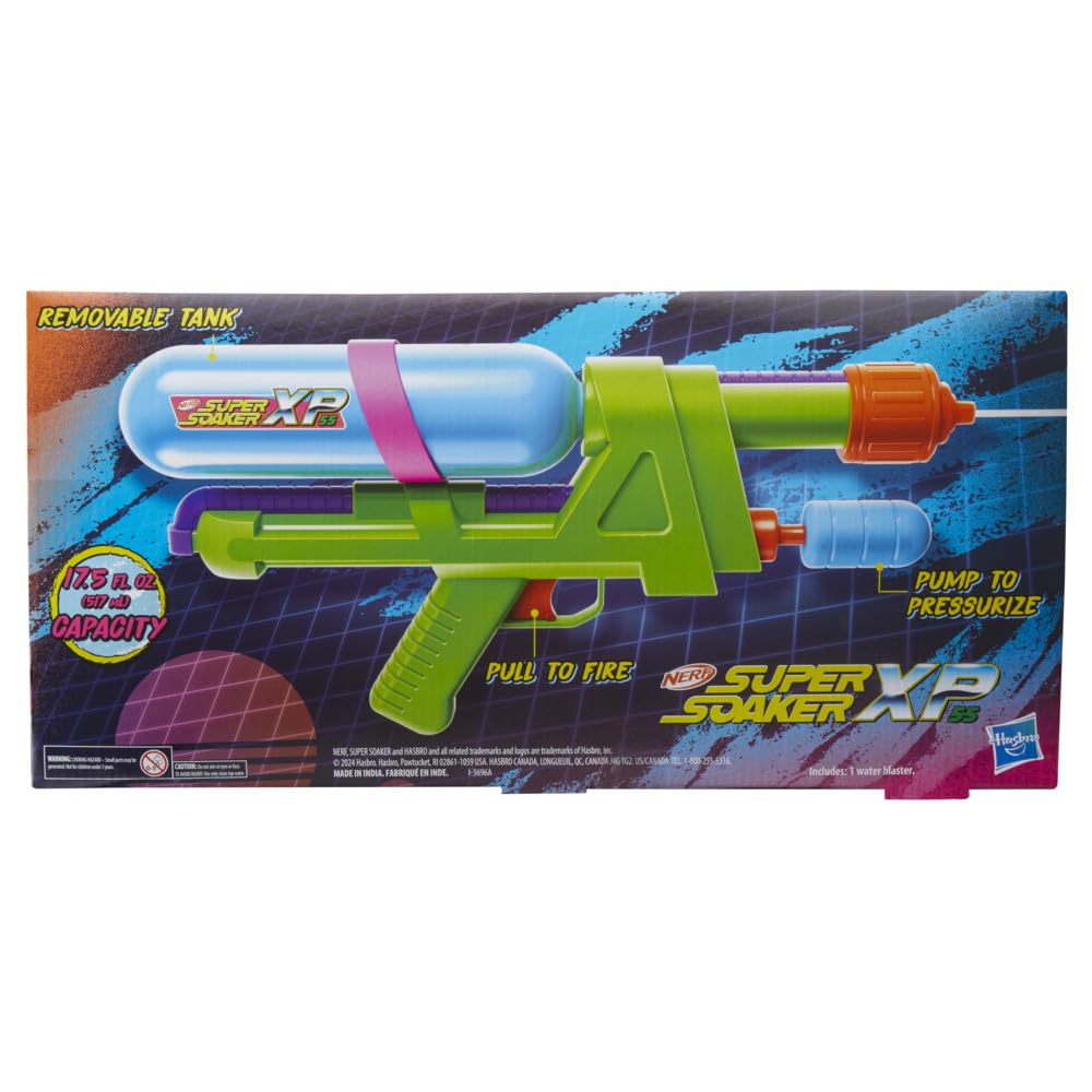 Nerf Super Soaker XP55 Water Blaster 517ml 6Y+ – Multicolor