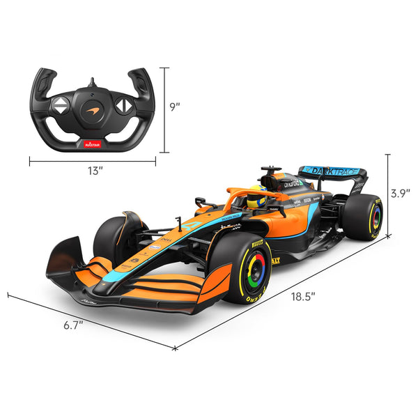 Rastar Remote Control McLaren MCL36 Formula 1 Race RC Car 1/12 Scale