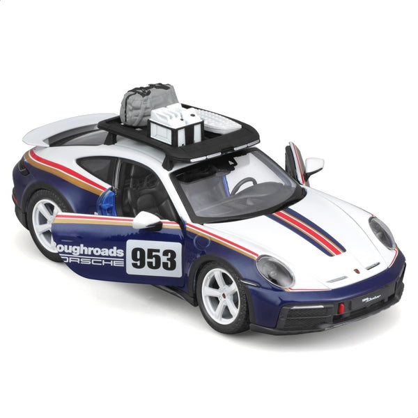 Rastar Porsche 911 Dakar Performance RC Car 1:14 – White & Blue