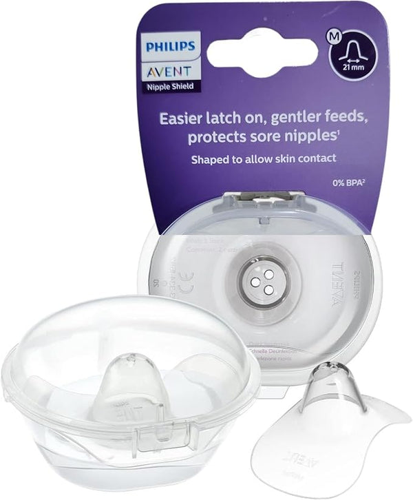 Philips Avent Nipple Shield Medium 21 mm – Pack of 2