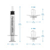 Dr. Brown's Pacidose Pacifier Medicine Dispenser 0-6M and 6-18M