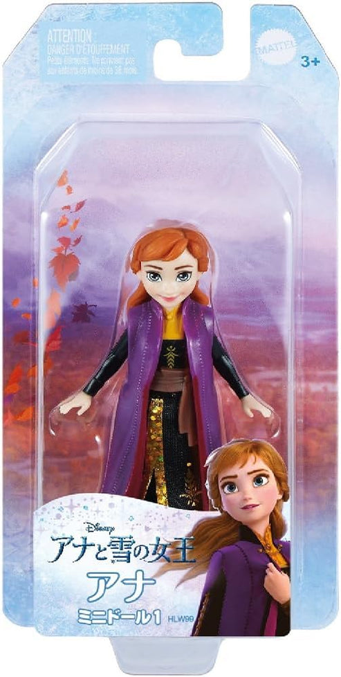 Disney Frozen 2 Anna Small Doll 9 cm Multicolour