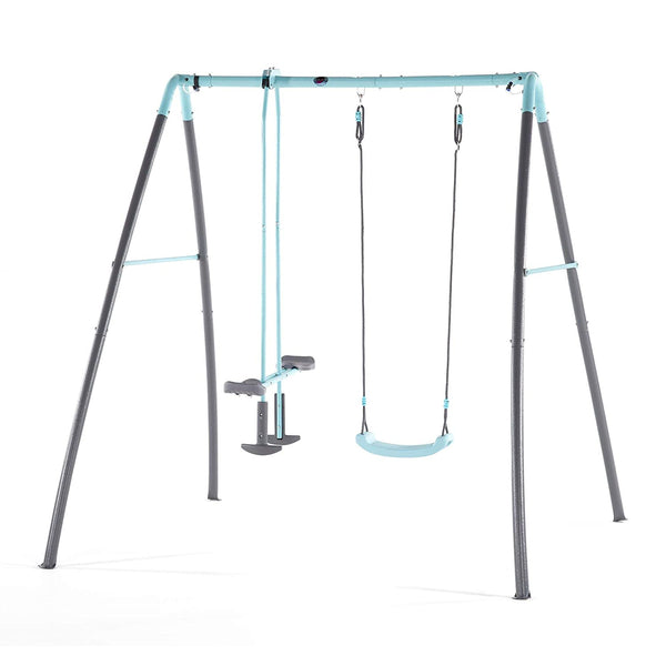 Plumplay Premium Metal Single Swing and Glider with Mist Feature