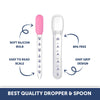 Hopop Medicine Spoon & Dropper - Pink