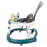 Steelbird Baby Walker With Parental Handle - Blue