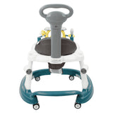 Steelbird Baby Walker With Parental Handle - Blue