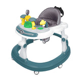 Steelbird Walker With Push Handle - Teal