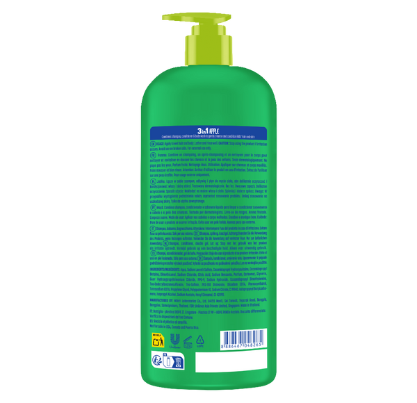 Suave Kids 3in1 Shampoo Conditioner + Body wash Silly Apple 700ML