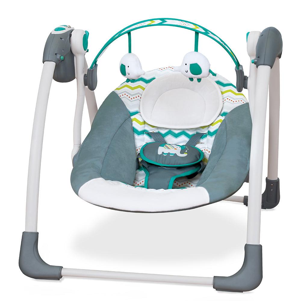 Mastela Deluxe Portable Baby Swing Up to 9 Kg Teal