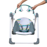 Mastela Deluxe Portable Baby Swing Up to 9 Kg Teal