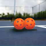 Innov8 Indoor Pickleball Balls 7.5 cm Pack of 3 Orange