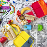 B Box Lunch Box - Lemon Sherbet Yellow Grey