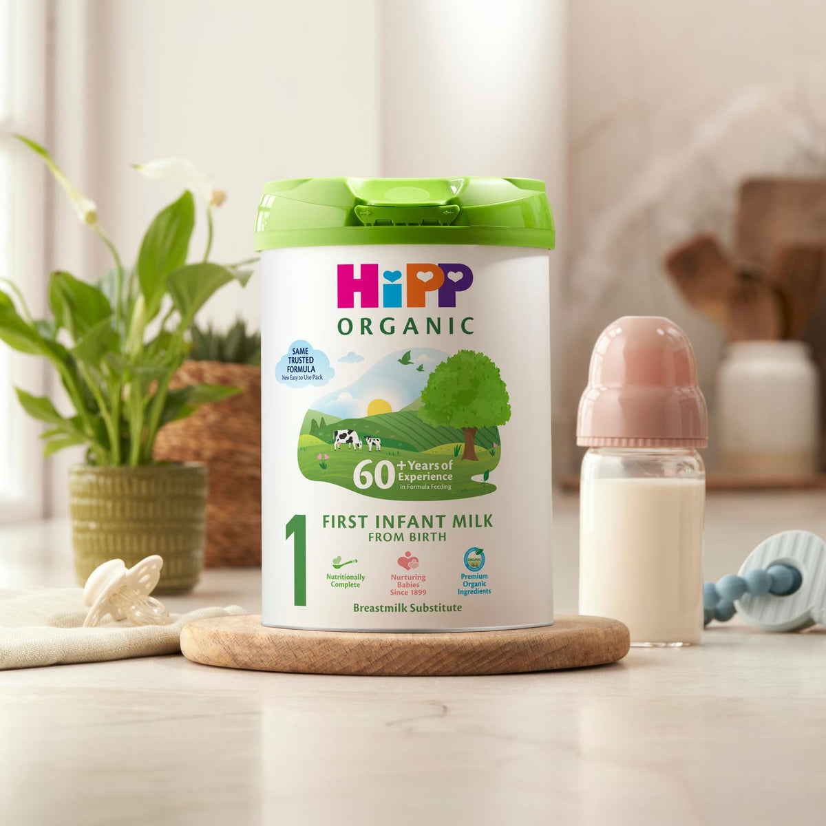 HiPP Organic First Infant Milk Powder – From Birth, 800g