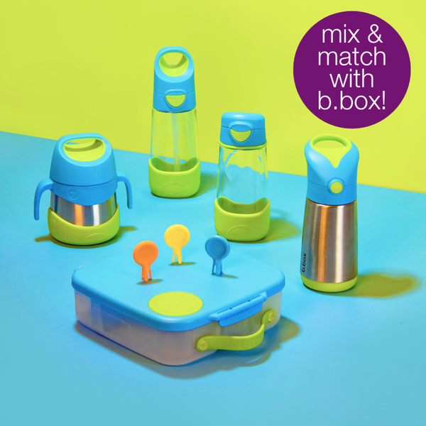 B Box Mini Lunch Box - Ocean Breeze Blue Green