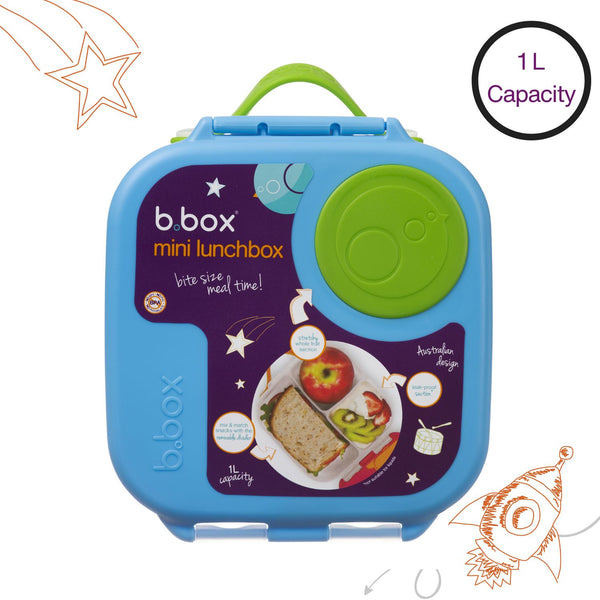 B Box Mini Lunch Box - Ocean Breeze Blue Green